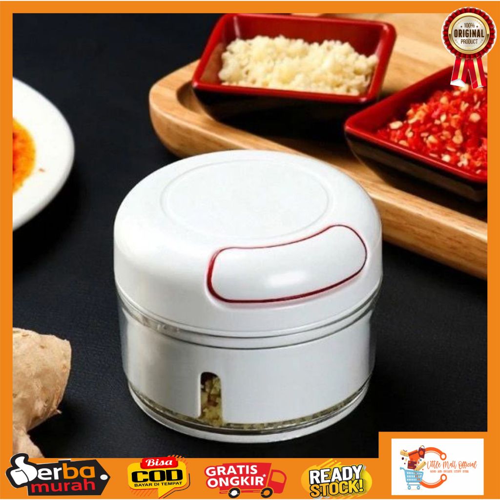 Little Mall CHOPPER MINI MANUAL TARIK BLENDER MANUAL TANPA LISTRIK CHOPPER BUMBU DAN DAGING