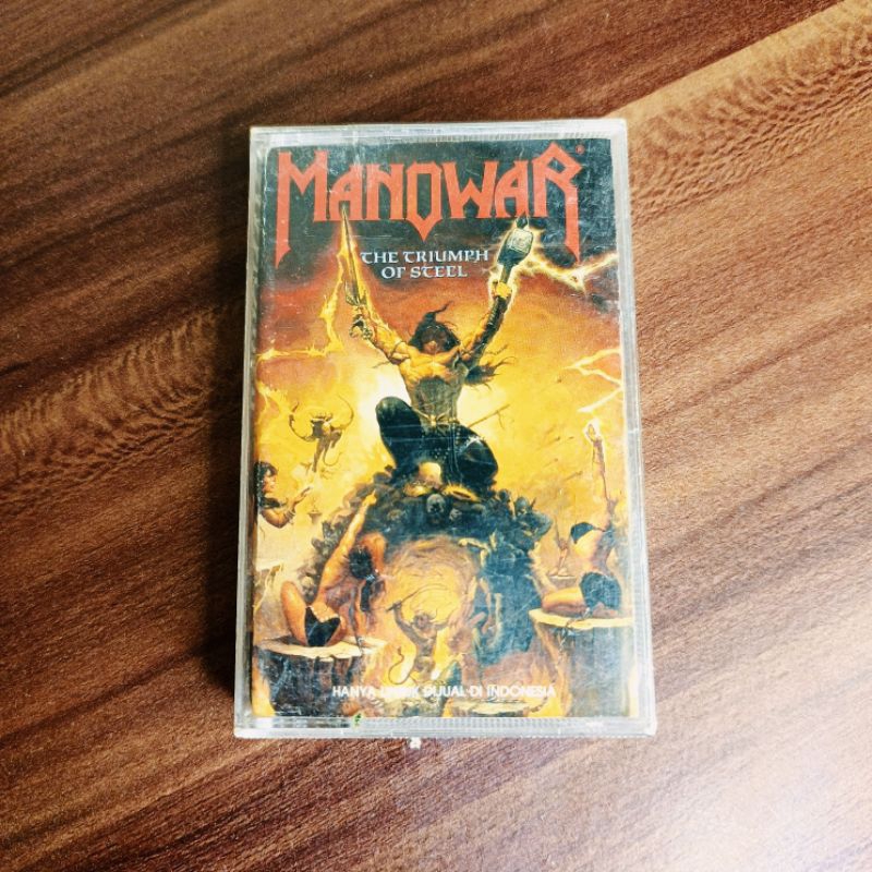 Kaset Manowar - the Triumph of Steel