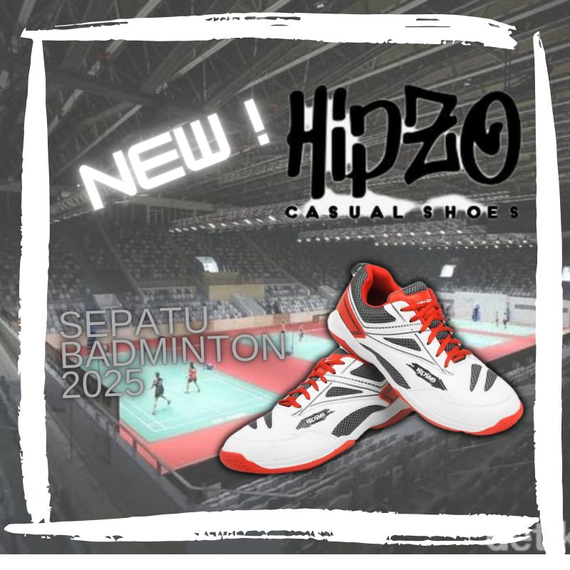 Sepatu Badminton Pria Hipzo M068