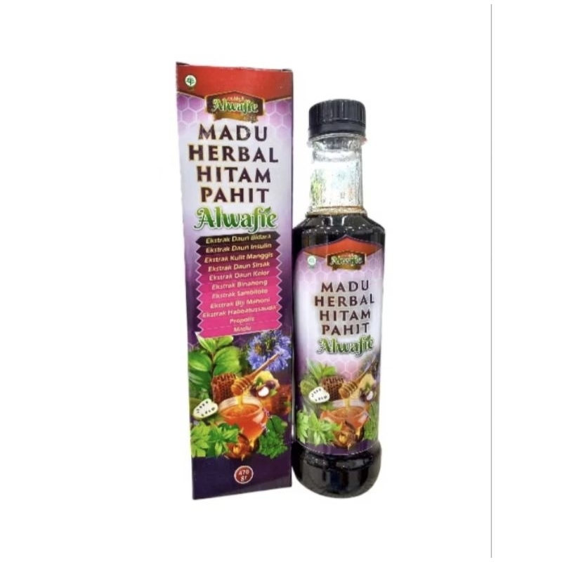 

Alwafie Madu Herbal Hitam Pahit