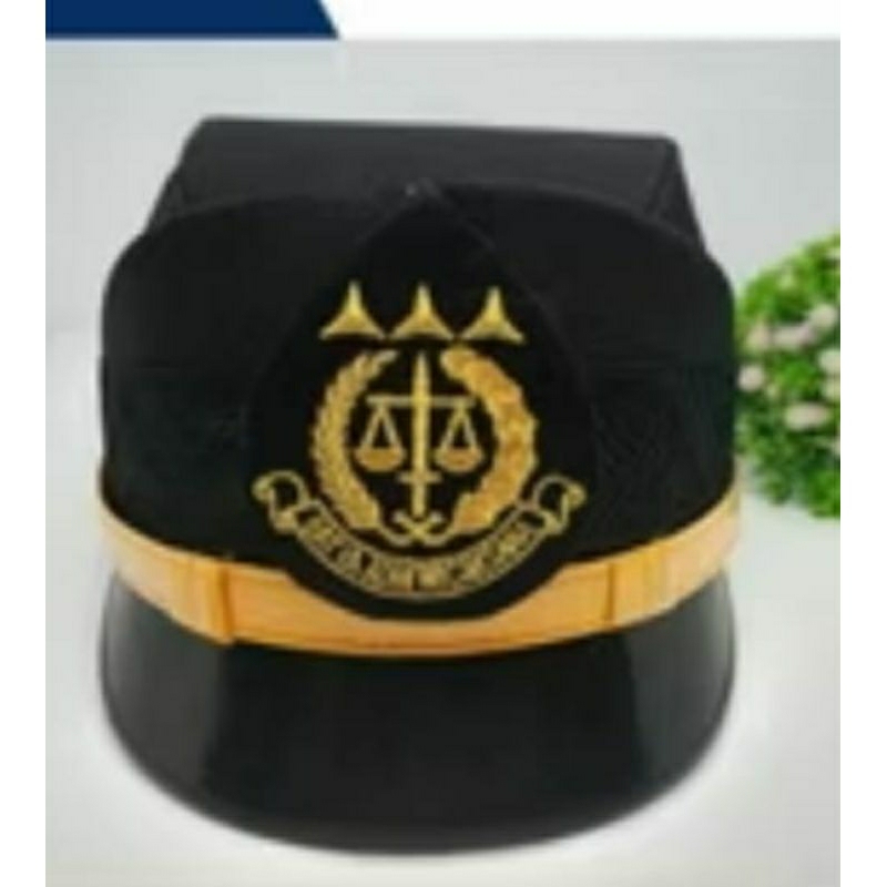 TOPI PET PDUB PDUK KEJAKSAAN/ TOPI PET JAKSA/ TOPI PET/ JAKSA/TOPI PET KEJAKSAAN GOLONGAN 3A 3B 3C