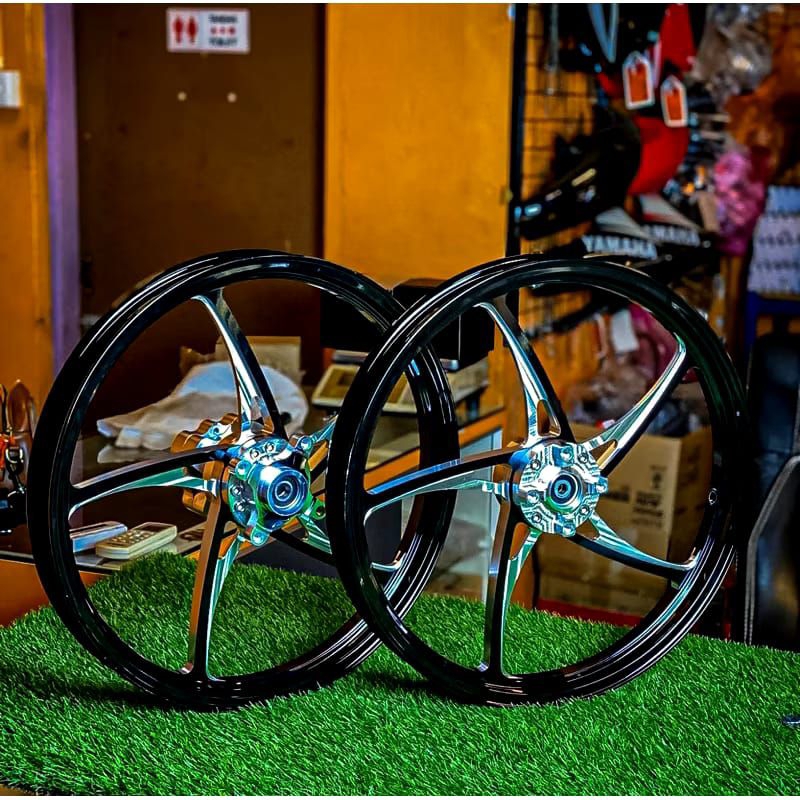 VELG MX KING KOZI/ KZR X5 PRO CUSTOM HUB RIM 160/160-17 FOR MX KING MALAY STYLE