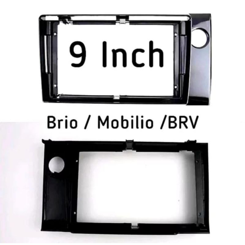 Frame / Panel Head Unit Android Brio . Mobilio . BRV untuk head unit Android 9 inci