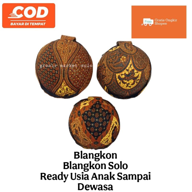 Blangkon | Blangkon Solo | Blangkon Solo Jebeh Batik | Blangkon Anak | Blangkon Dewasa