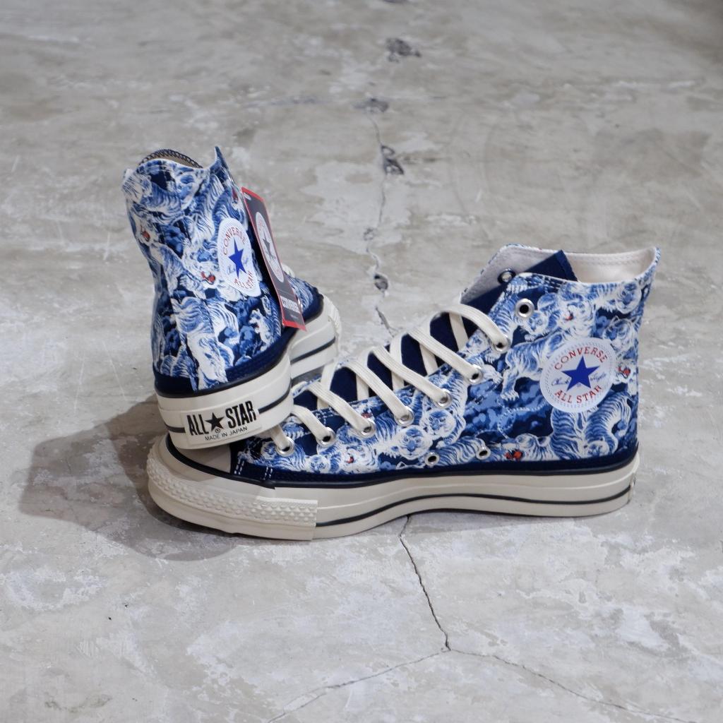 CONVERSE ALL STAR J TP HUNDRED TIGERS HI NAVY MADE IN JAPAN