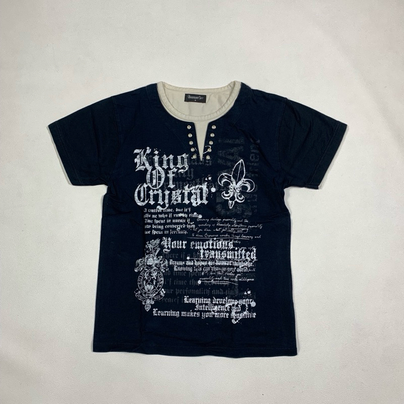 BEAUMONT CARR Y2K STYLE TSHIRT  Size Medium Panjang 62cm Lebar 48cm