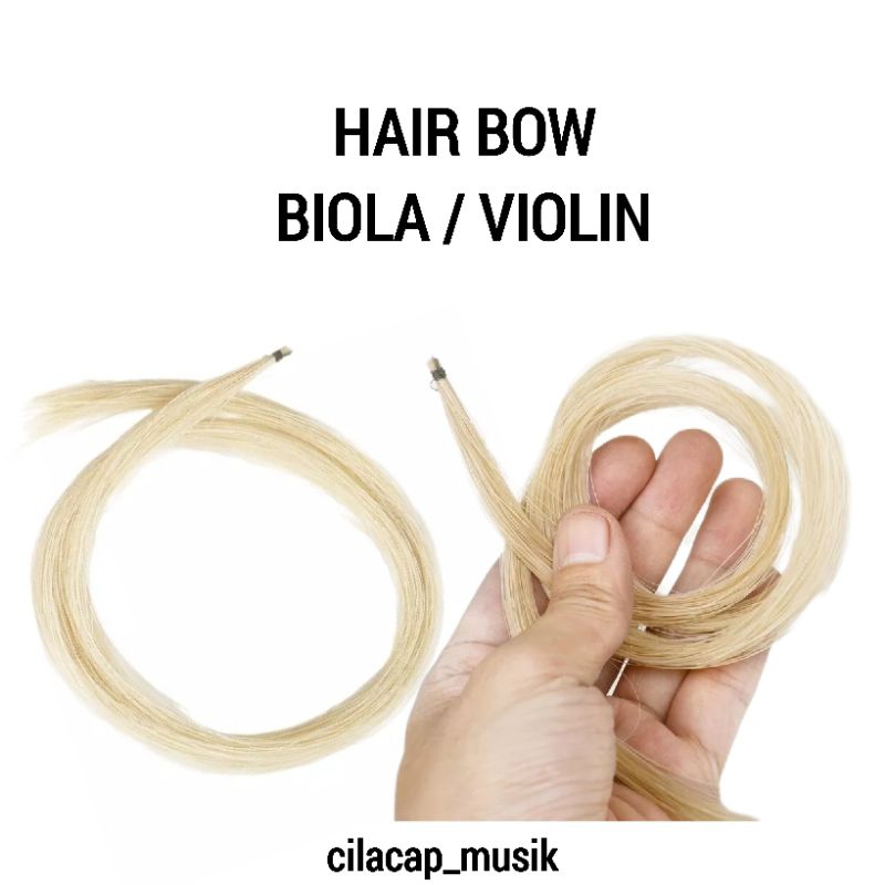HAIR BOW VIOLIN CELLO RAMBUT BIOLA HAIRBOW BIOLA