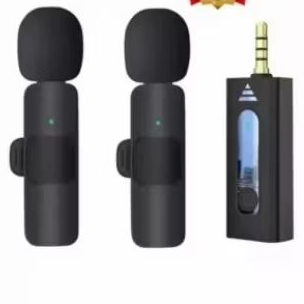 CLIP ON MICROPHONE K35 MIC CLIP WIRELESS USB / MIC YOUTUBER BLUETOOTH rp72