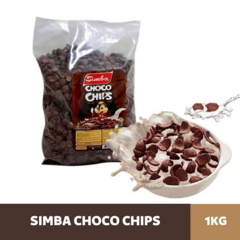 

SIMBA CHOCO CHIPS / KOKO CRUNCH SEREAL 125gr / 250gr / 500gr / 1 Kg Cereal Simba