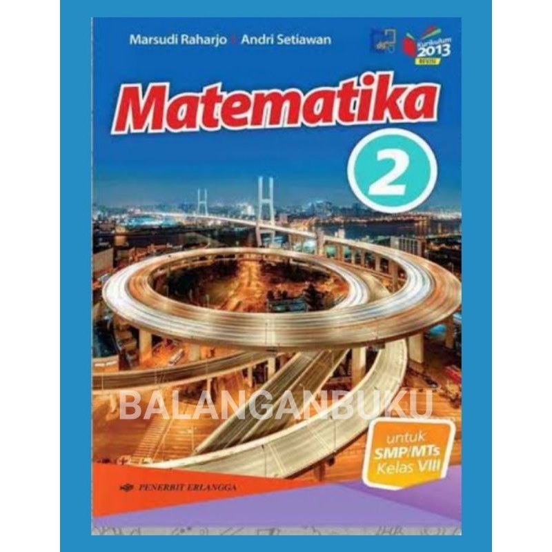 BUKU MATEMATIKA KELAS 2 VIII 8 SMP ERLANGGA