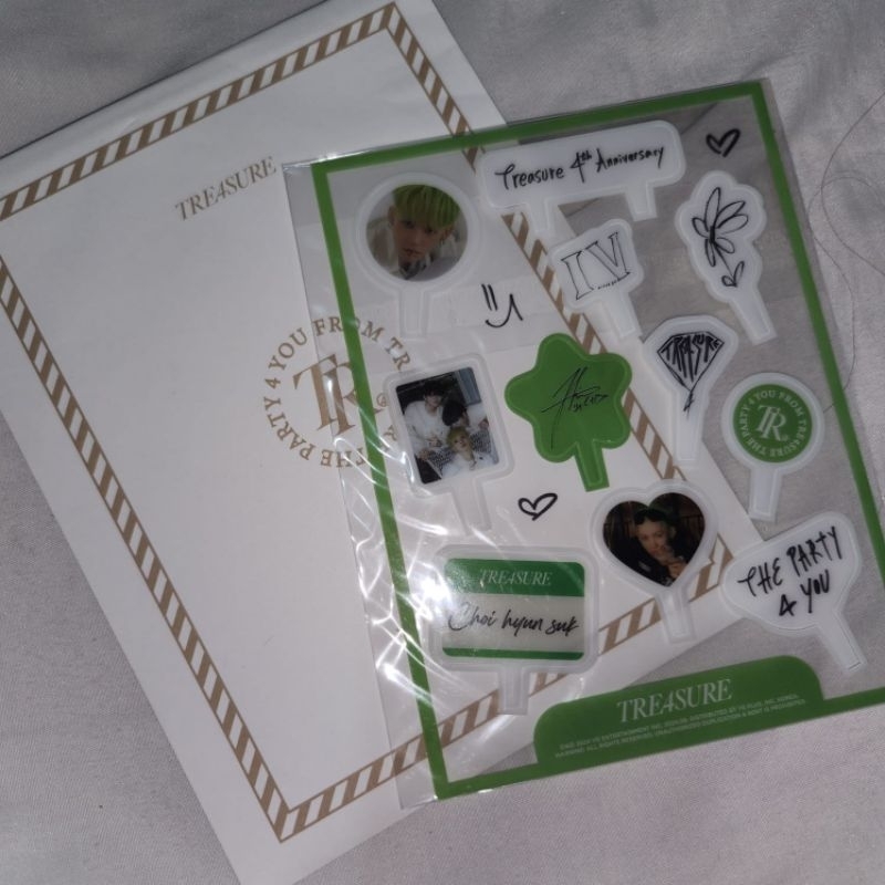 

party popper sticker official hyunsuk Treasure