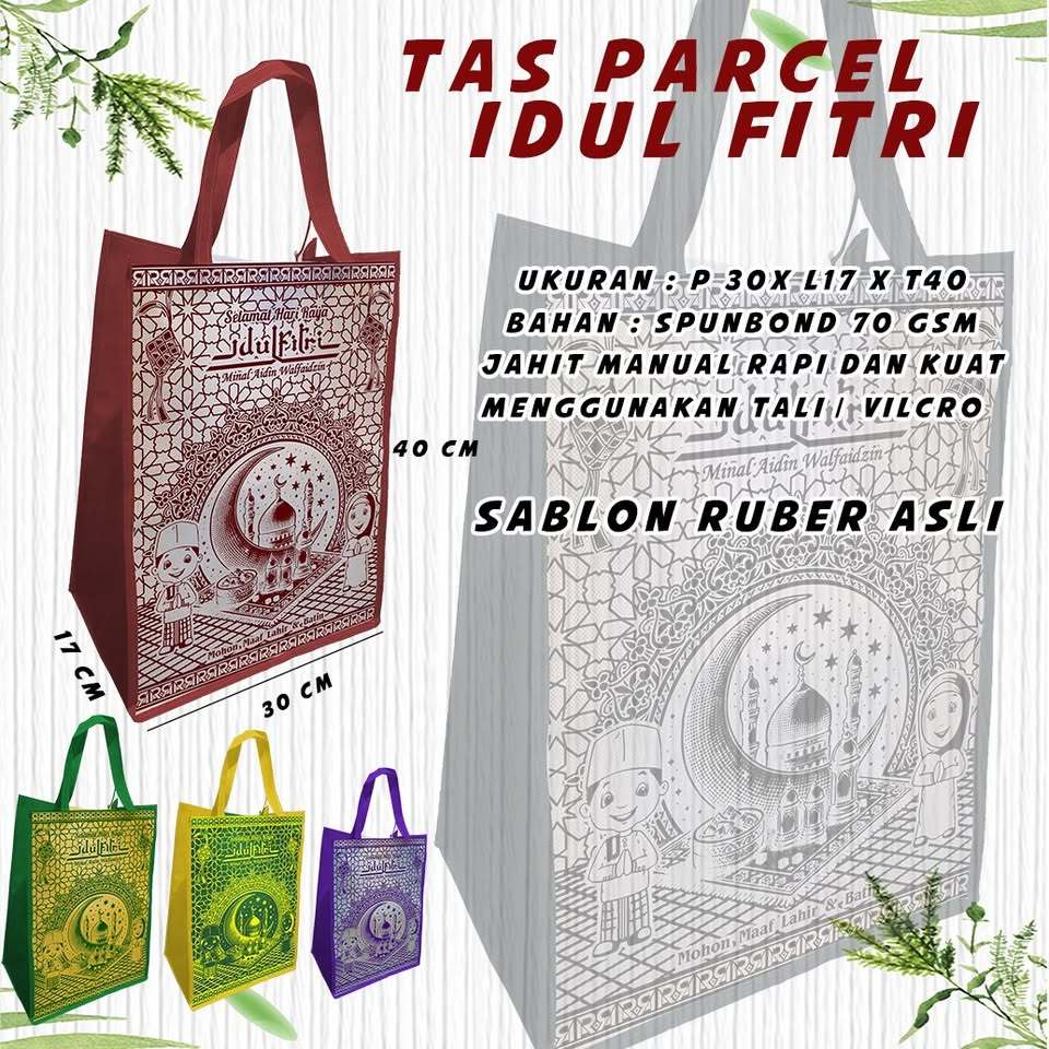 

Tas Bingkisan Parcel Lebaran Idul Fitri Terbaru 30x18x40 / Gift Box Bingkisan Idul Fitri
