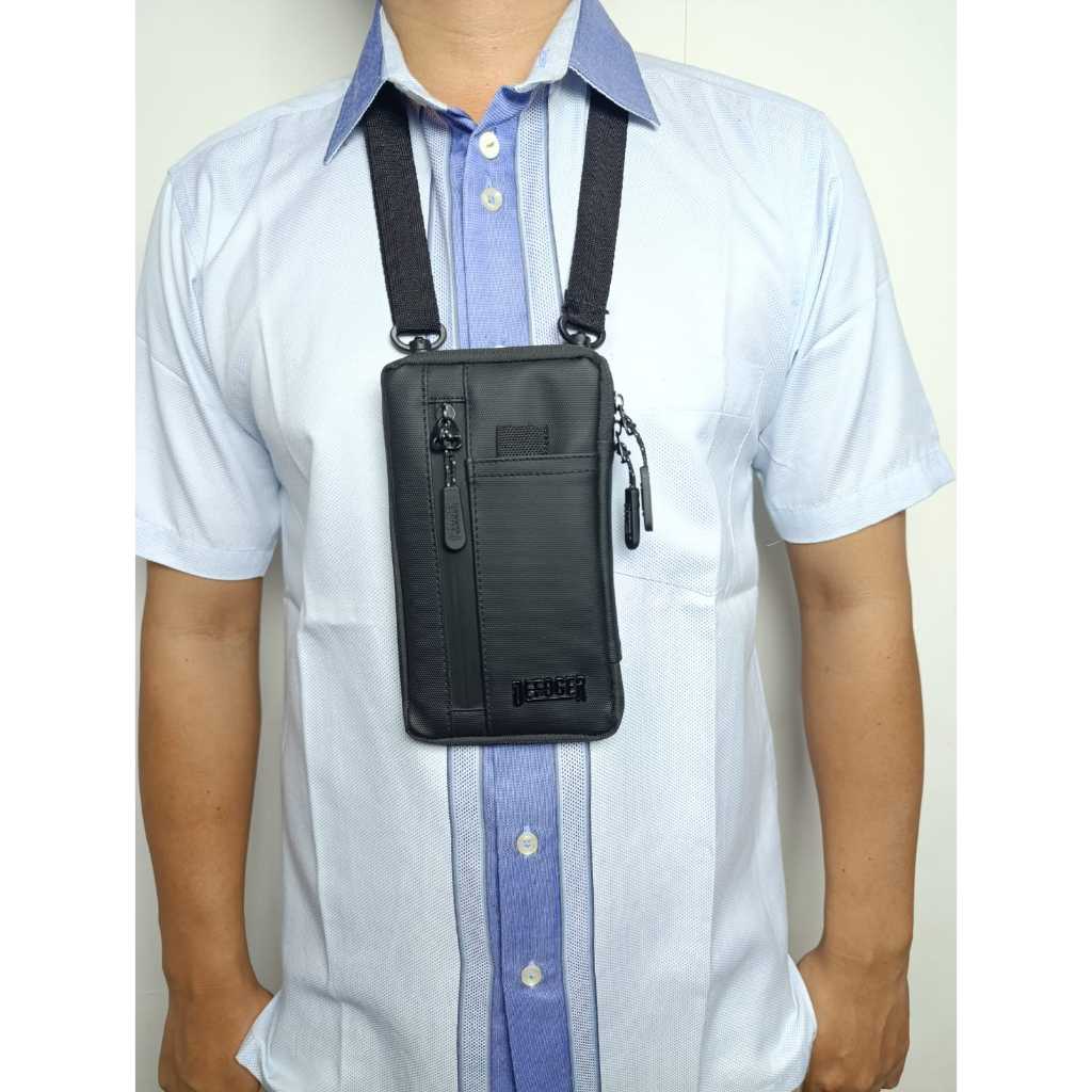 Tas Leher pria dan wanita anti air - Tas hp Tas slempang mini