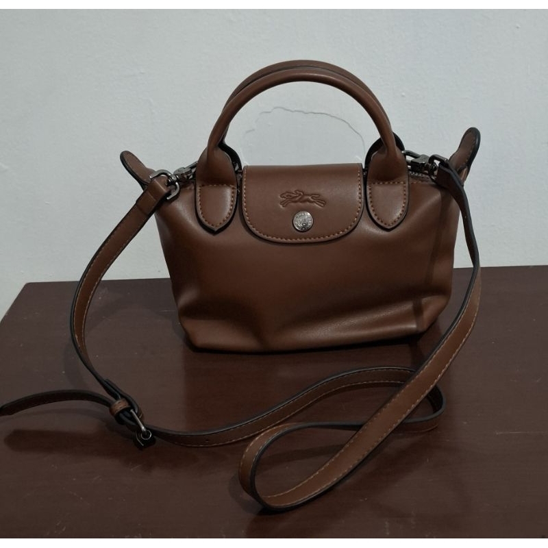 LC cuir small grade ori warna coklat
