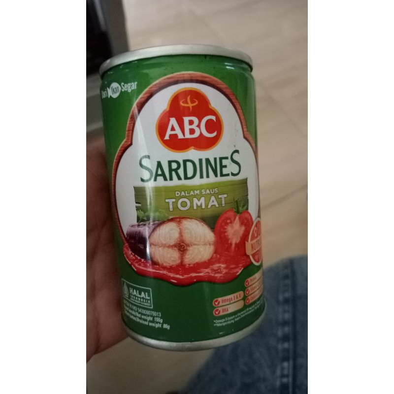 

Sarden Tomat/Cabai ABC 155g