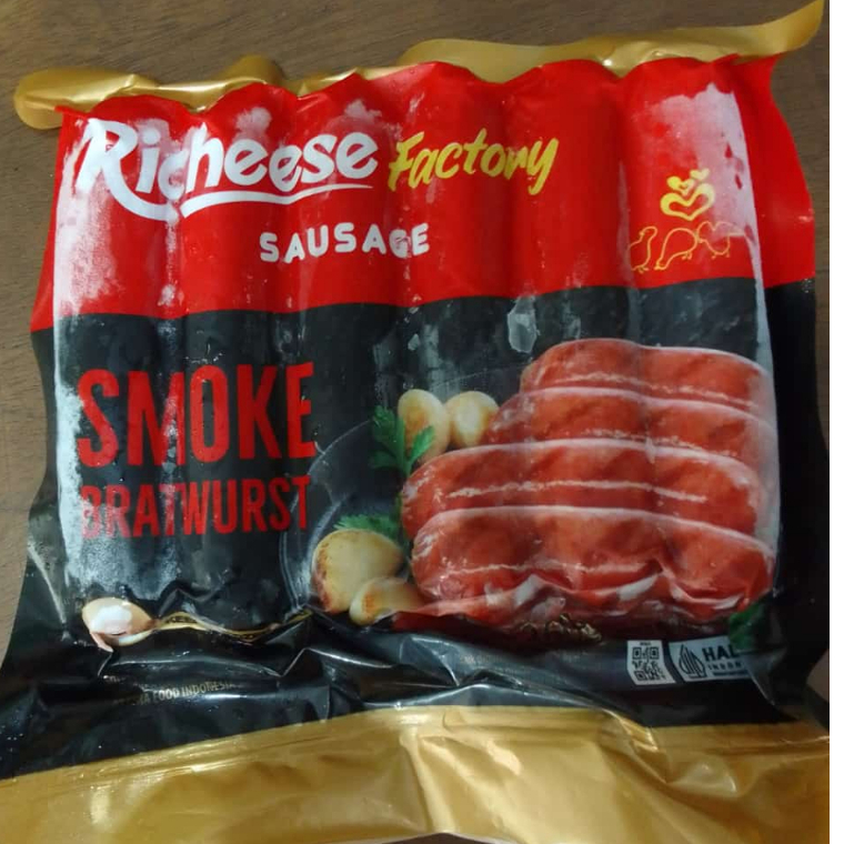 

Richeese Sausage Smoke Bratwurst 360gr