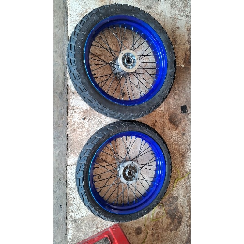 sumo klx,supermoto klx,whellsett klx,velg klx,ban supermoto,roda supermoto klx