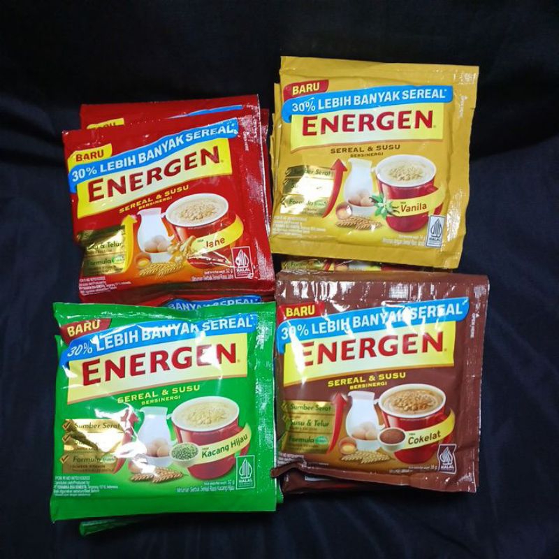 

Energen cereal renceng 10 sachet