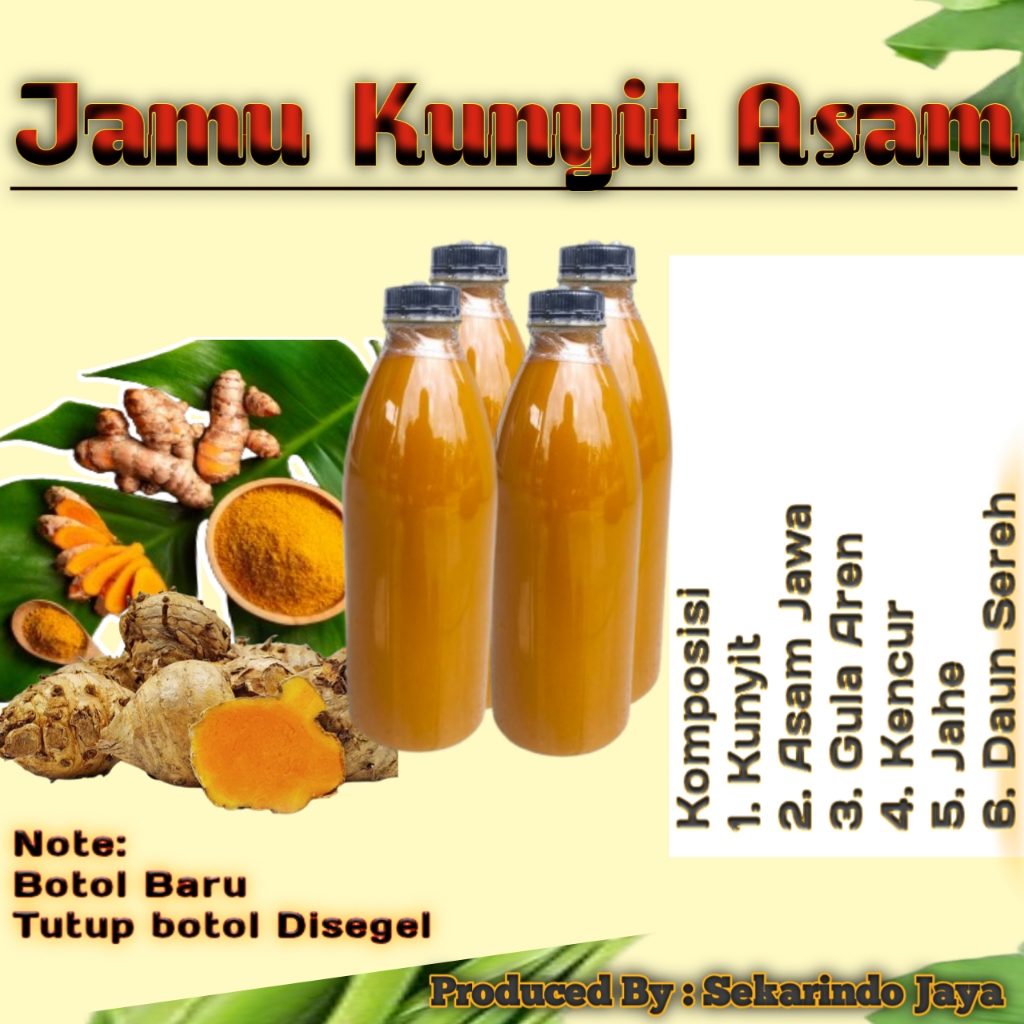 

Jamu Kunyit Asem Sekarindo Jaya