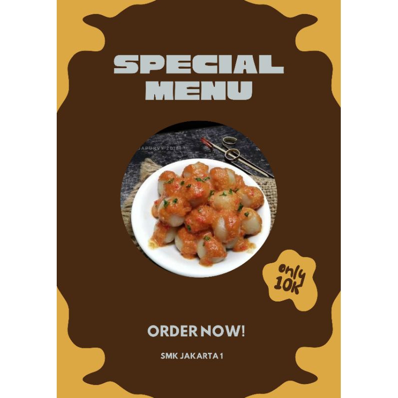 

Special Menu SMK Jakarta1: CILOK COLOK BUMBU KACANG DARI 12 AKL2. ENAK, MURAH, NGENYANGIN!