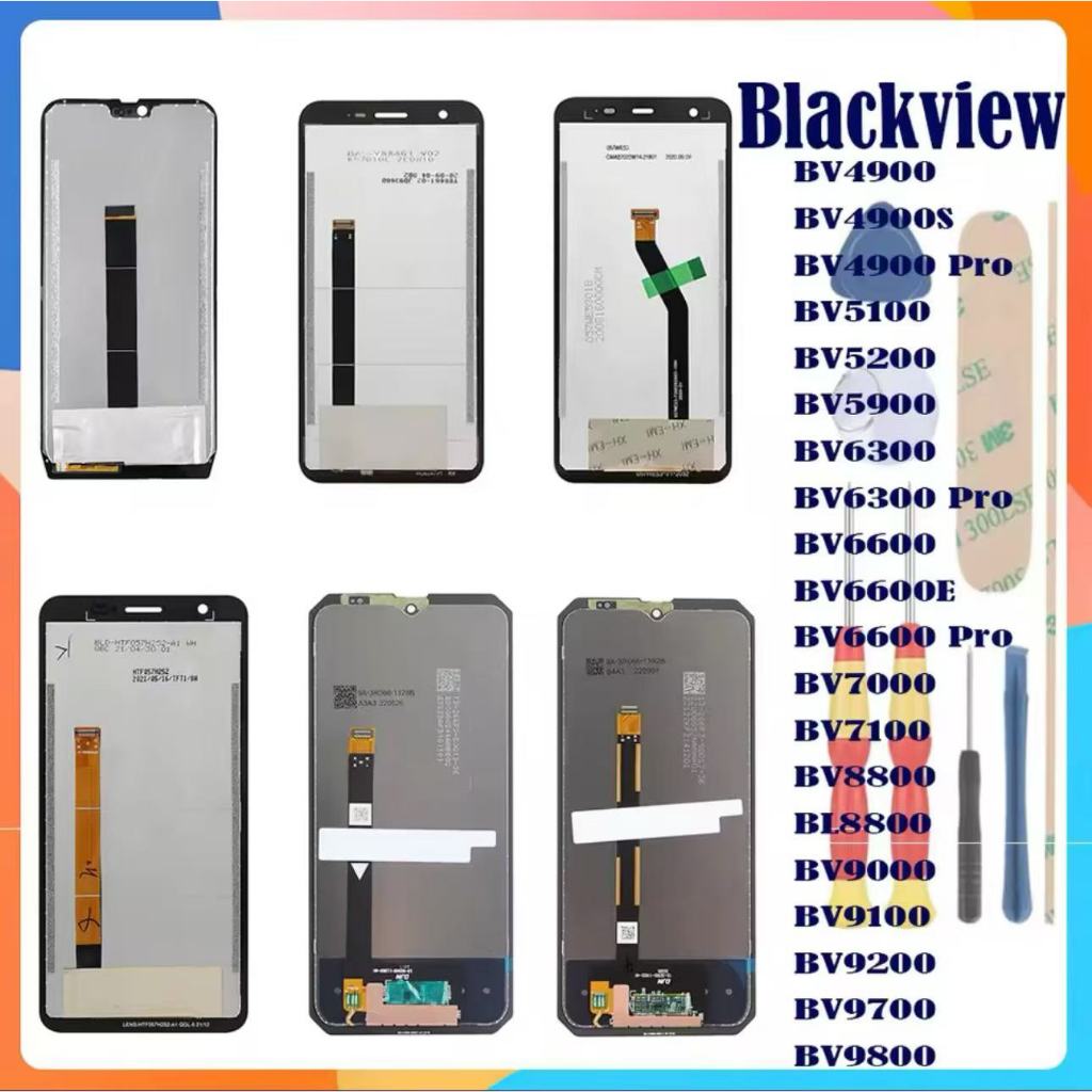 Original For Blackview BV4900 BV5100 BV5200 BV5900 BV6300 Pro BV6600 BV7000 BV7100 BV8800 BL8800 BV9