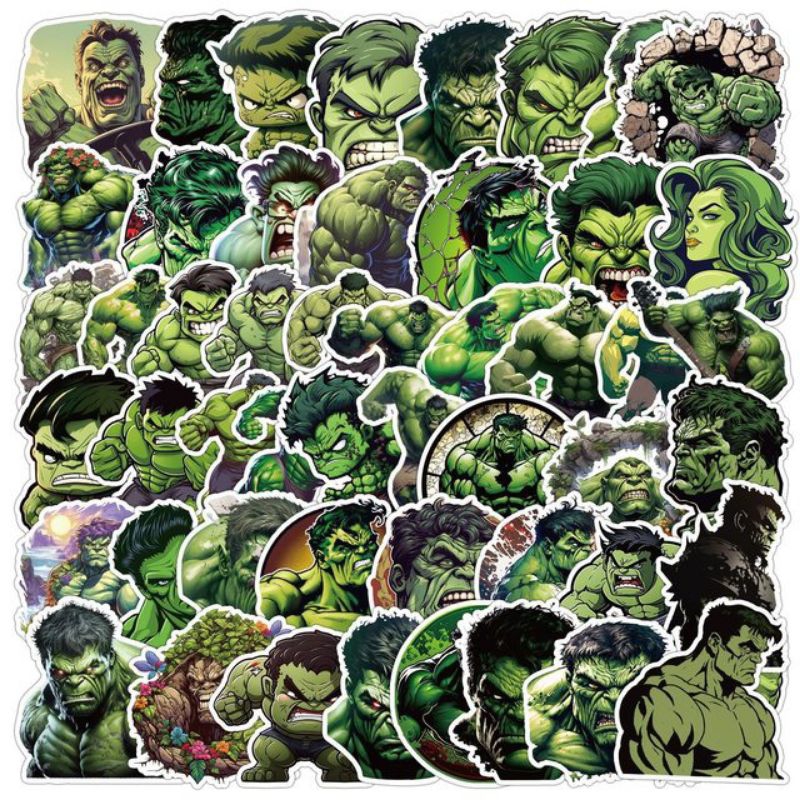 

Stiker Karakter Hulk Stiker Super Hiro Stiker Anak