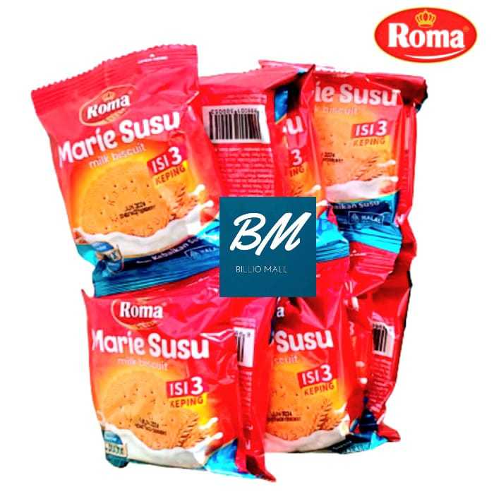 

Roma Biskuit Marie Susu Renceng (isi 10 Sachet)