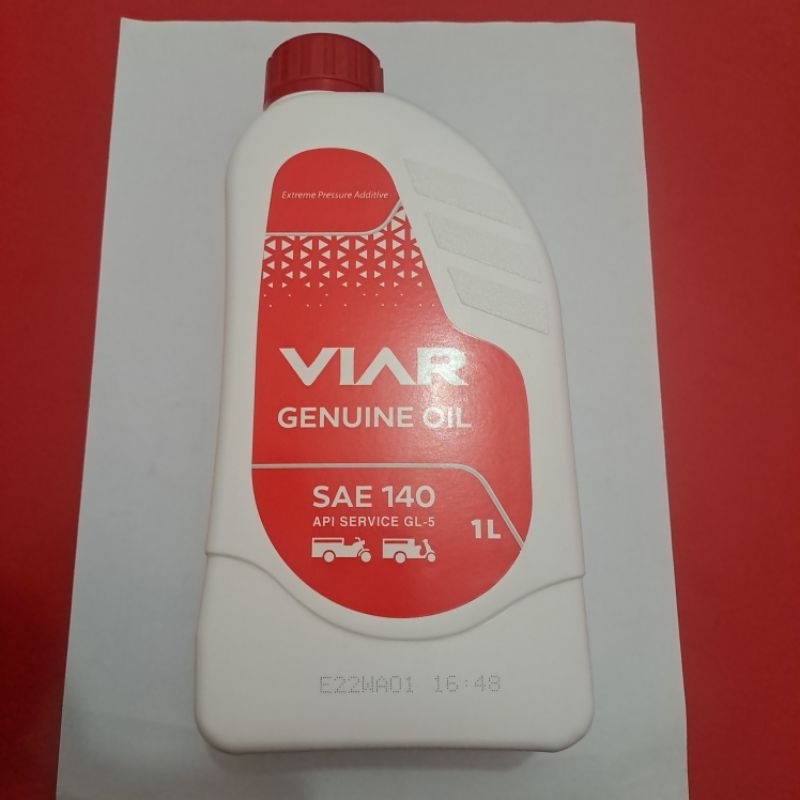 Olie Gardan & GEARBOX Motor VIAR  Roda Tiga 1LITER