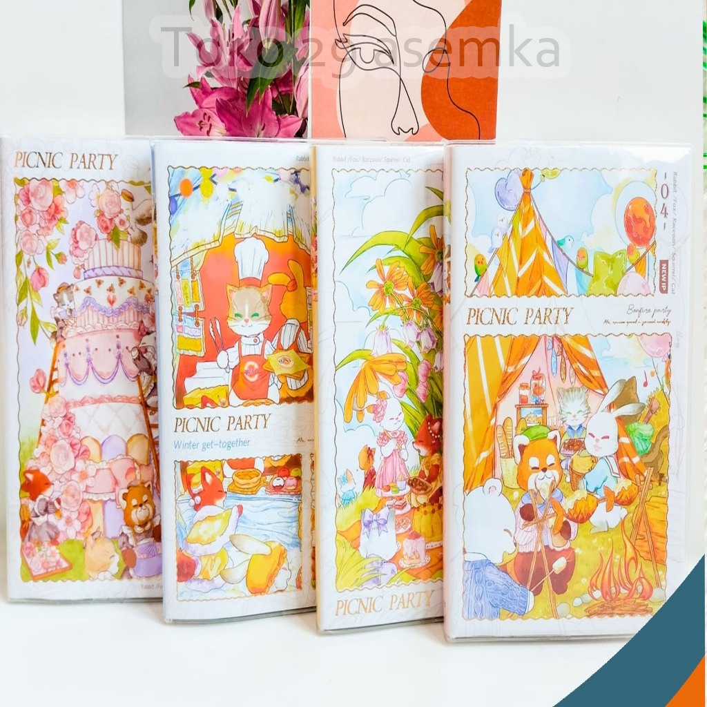 

BUKU HARIAN A6 PICINIC PARTY ( KERTAS FULLCOLOR ) (128 LEMBAR) DIARY NOTEBOOK CATATAN LUCU IMUT