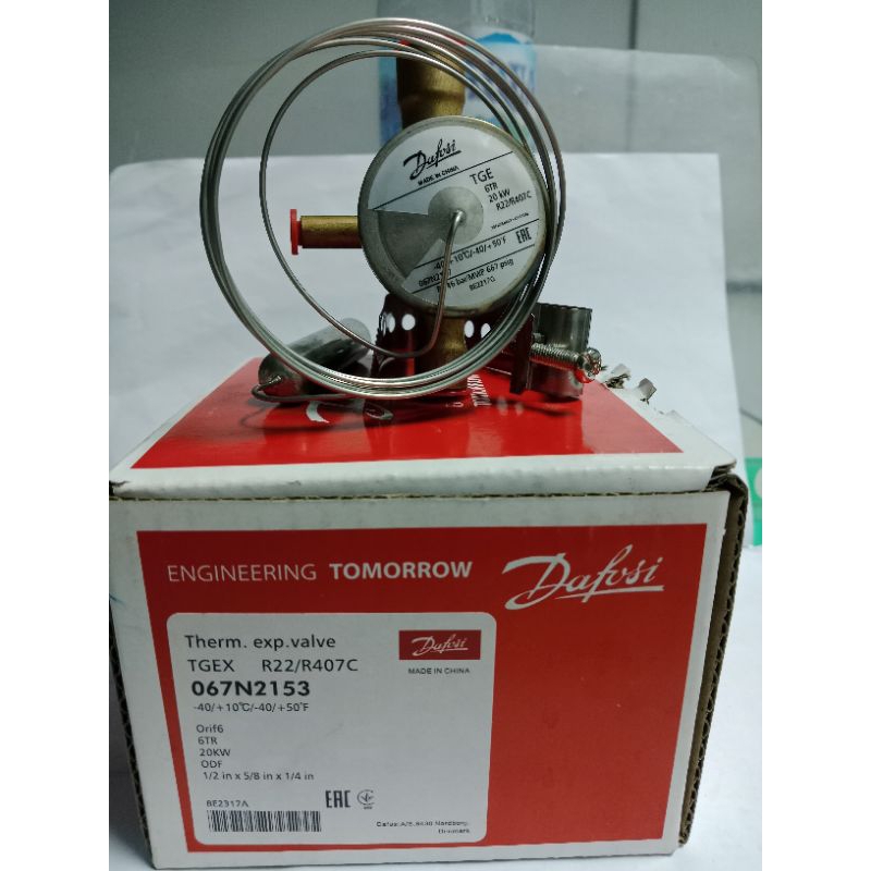 Expansi valve DAFOSI TGEX 6TR R22/R407C
