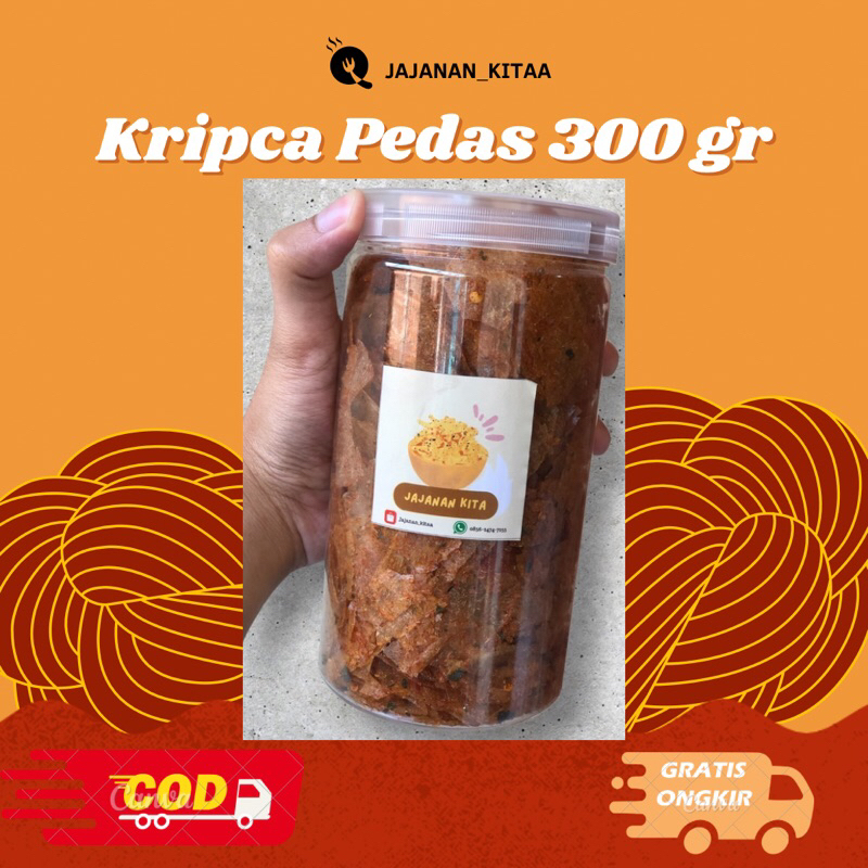 

Kripca Keripik Kaca Pedas 300gr [New Packaging] termurah