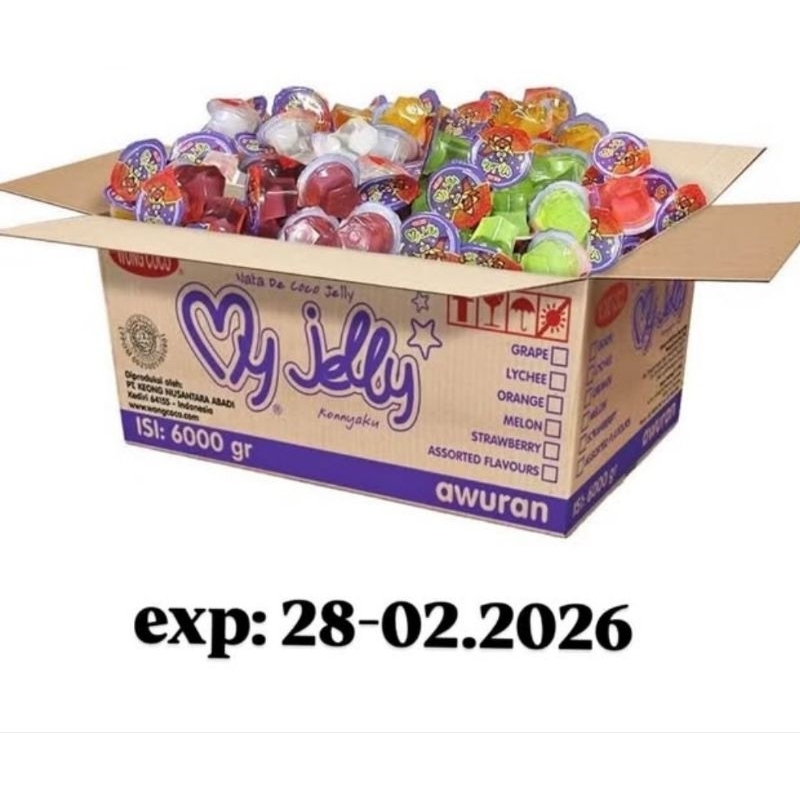 

READY STOCK New My jelly awuran/My jelly kemasan @1kg exp 2026