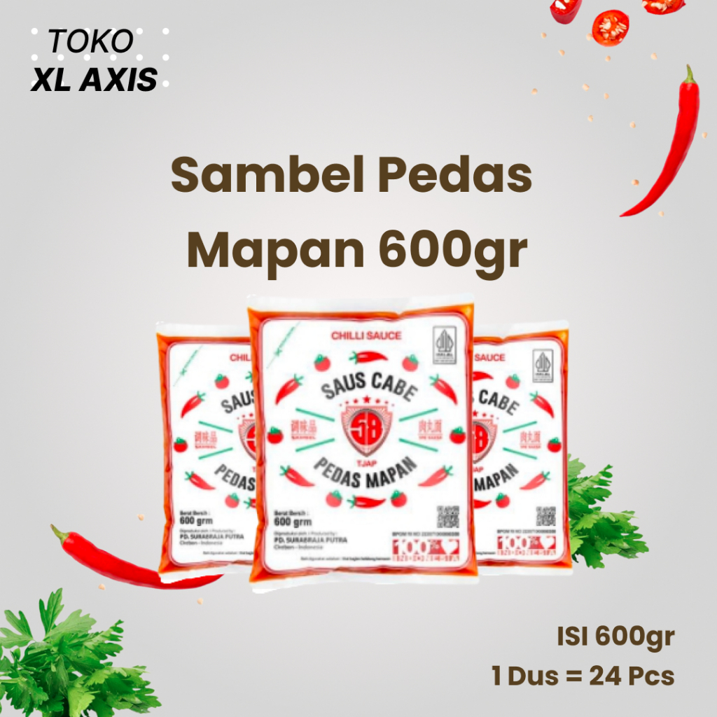 

Sambal Pedas Mapan Sachet