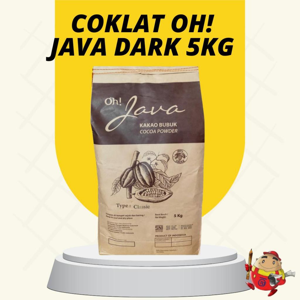 

COKLAT OH! JAVA DARK COCOA POWDER/COKLAT BUBUK 5KG