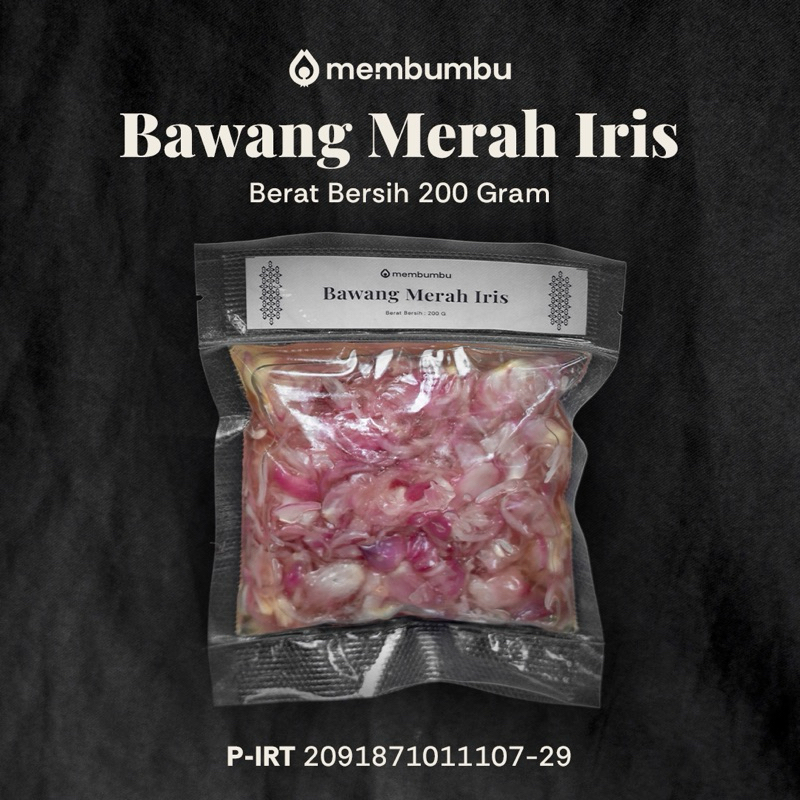 

KEMASAN REFILL BAWANG MERAH IRIS / GILING / CINCANG