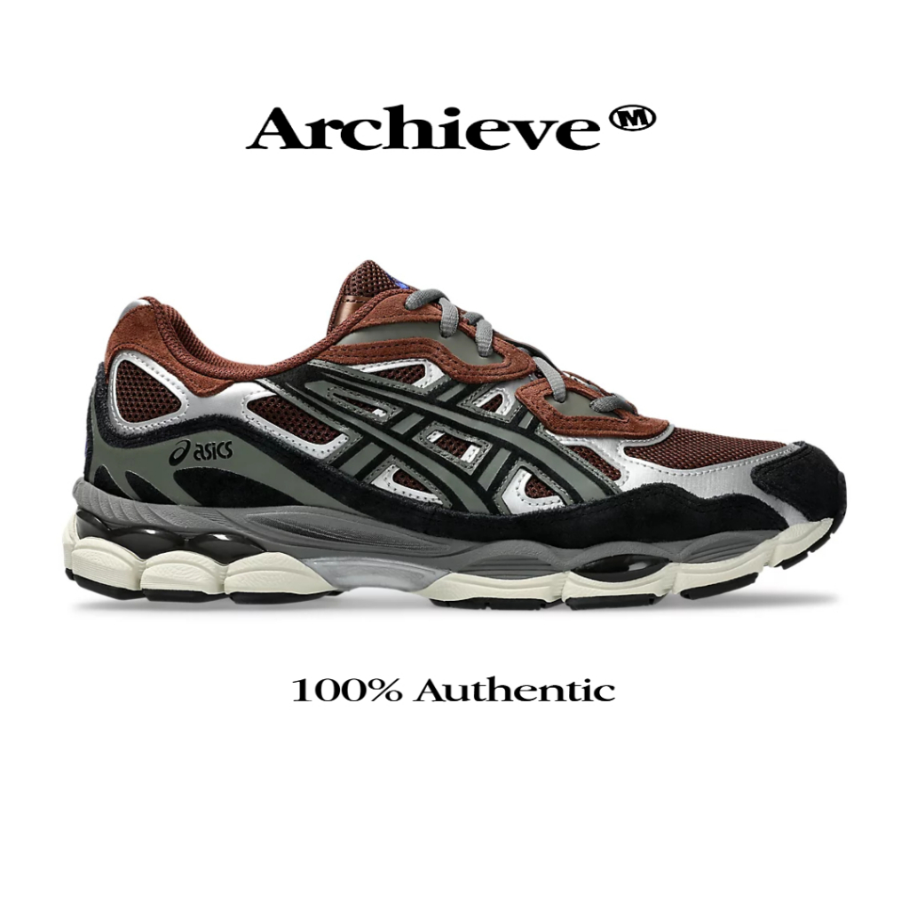 Asics Gel-NYC Reddish Brown Black