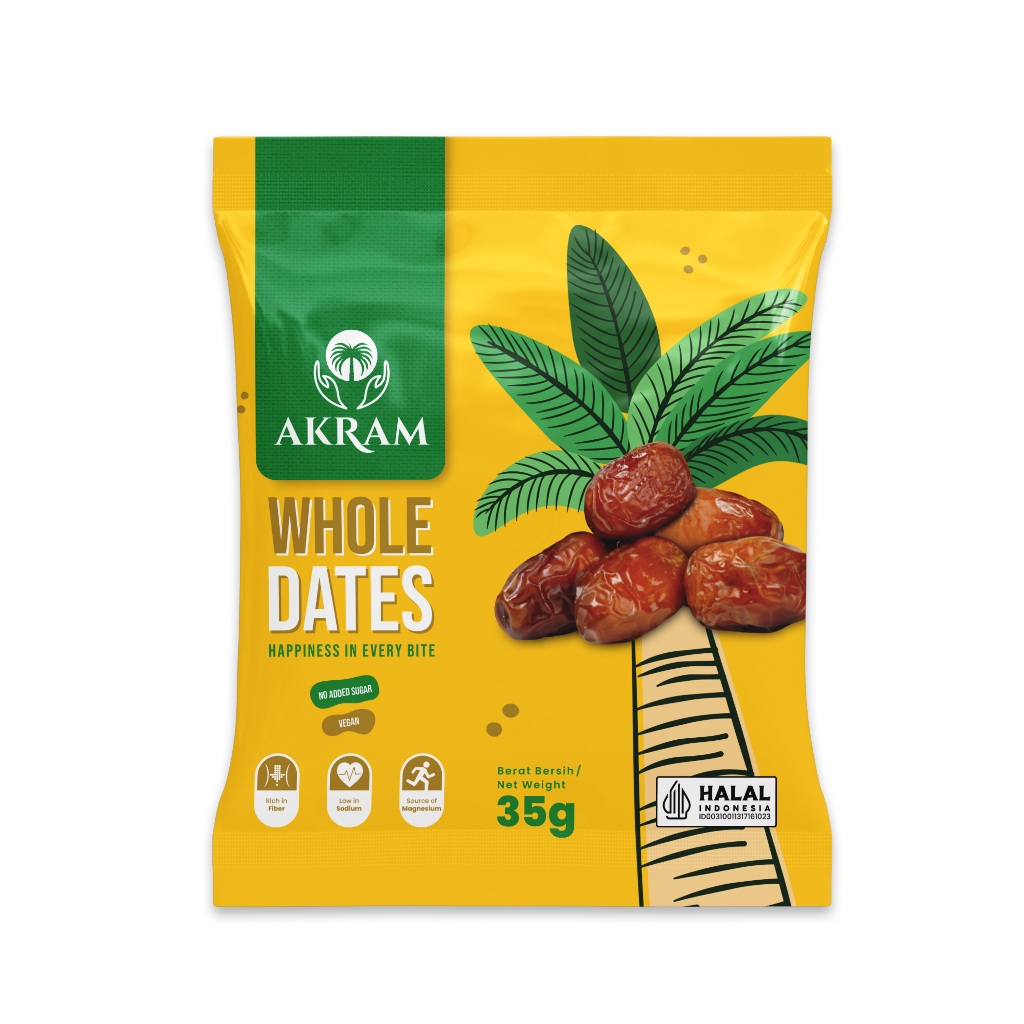 

Kurma Akram Whole Dates Snack Pack