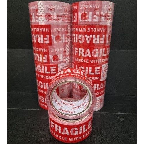 

Lakban Fragile Merah Unboxing UK. 45mm x 50yard