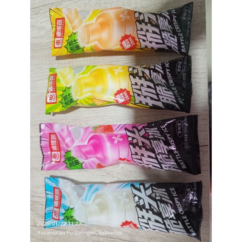 

Delicious Ice Battle Crispy 100ml 4 Varian Rasa