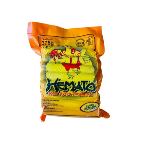 

Hemato Chicken Sausage 375gr / Hemato Sosis Ayam 375gr
