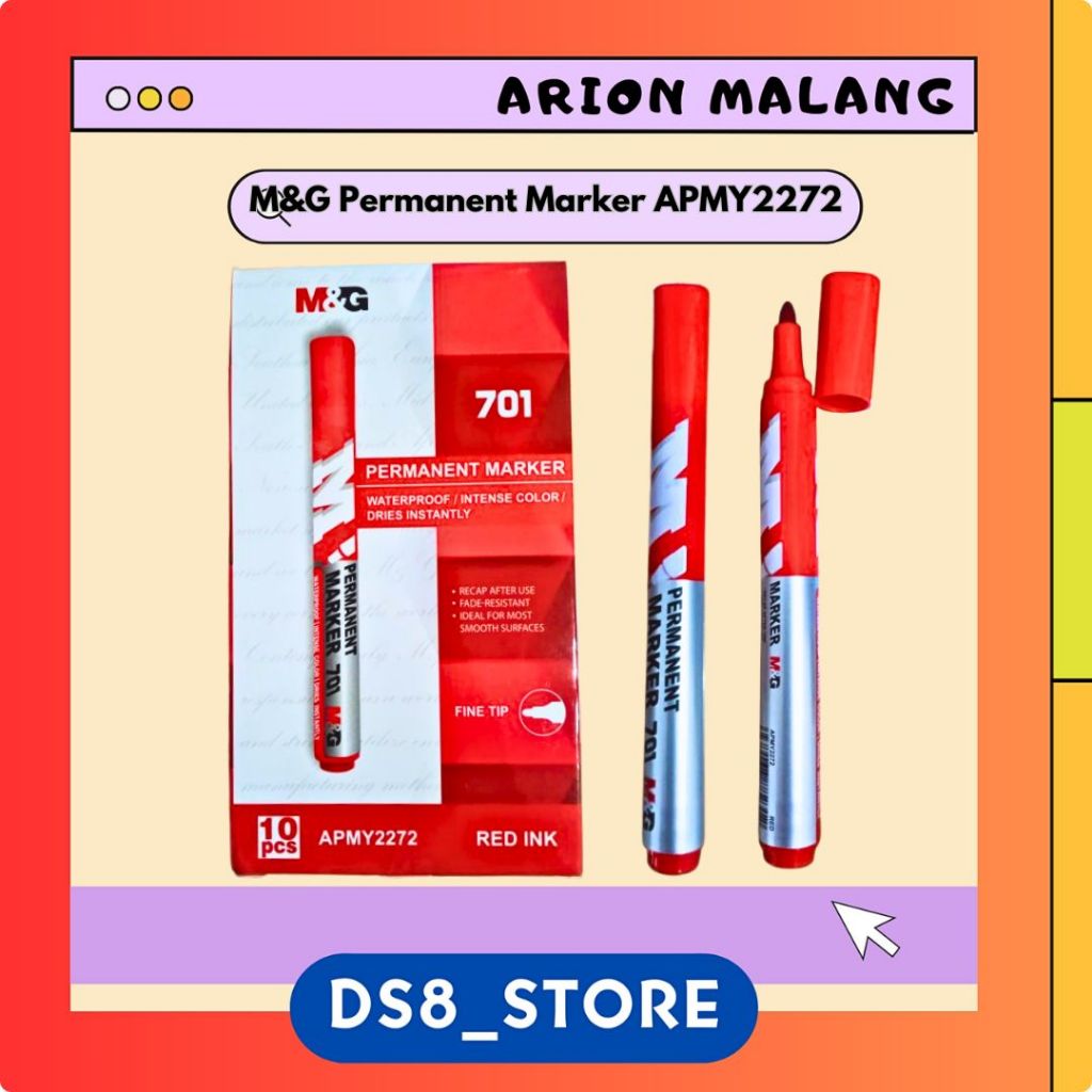 

M&G Permanent Marker Black APMY2272