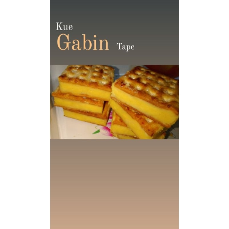 

kue gabin tape