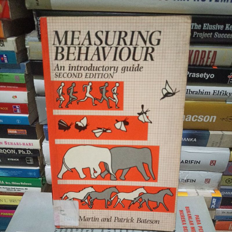 Buku measuring behaviour by Martin and Patrick Bateson