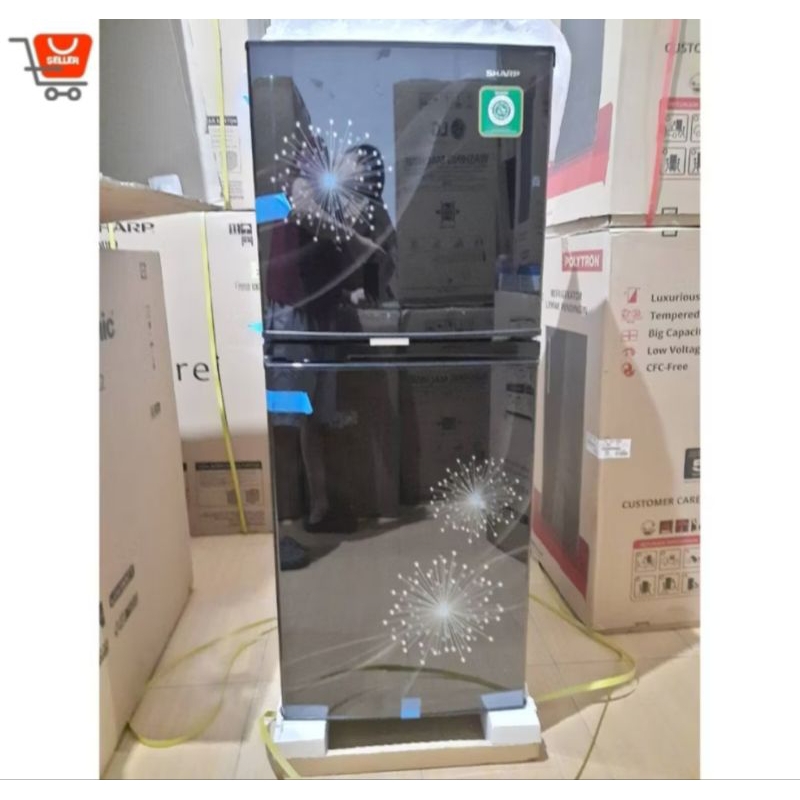 kulkas sharp 2 pintu SJ237MG
