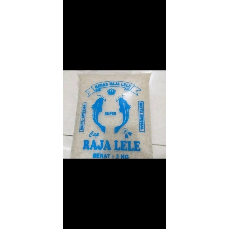 

Beras 3kg premium cap Raja Lele