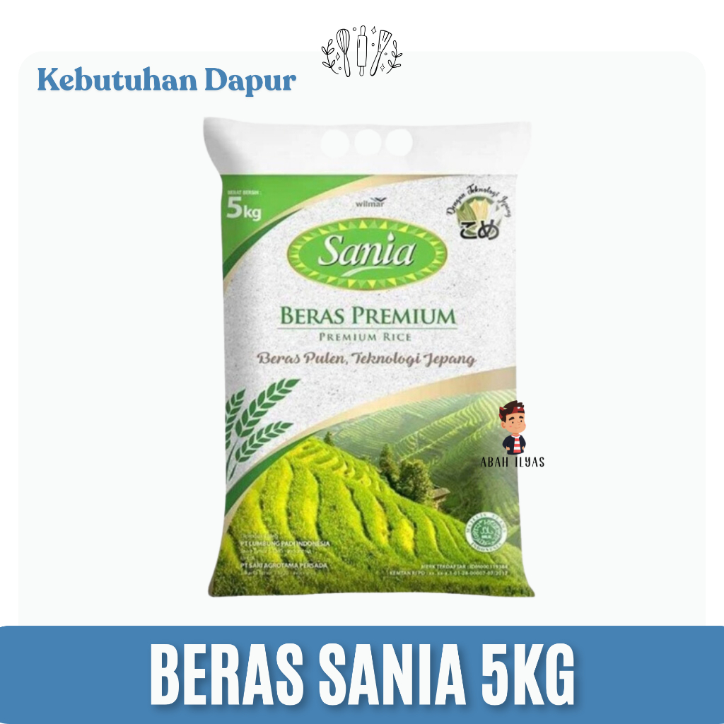 

Beras Sania 5 KG Premium Rice