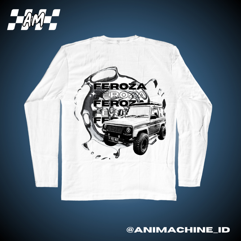 KAOS LONG SLEEVE - FEROZA OFFROAD -  ANIMACHINE