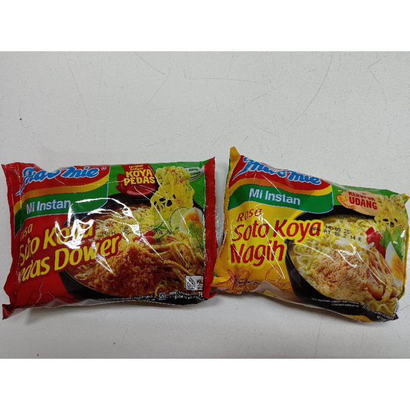 Indomie Soto Koya Dower Pedas & Soto Koya Nagih 76g