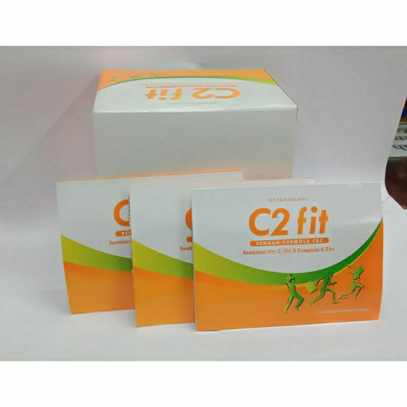 C2FIT MULTIVITAMIN DAYA TAHAN TUBUH / STRIP AMAN UNTUK LAMBUNG