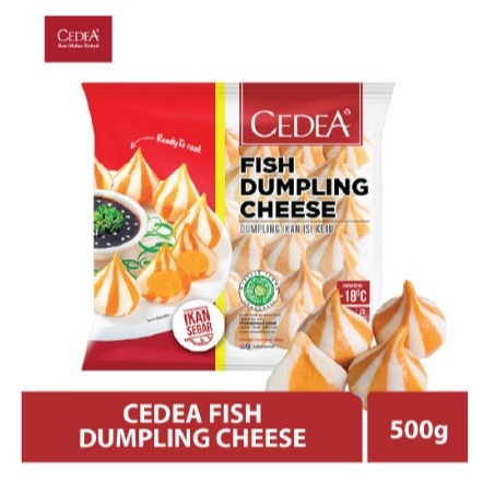 

CEDEA Fish Dumpling CHEESE 500gr - GOSEND GRAB Only!!!